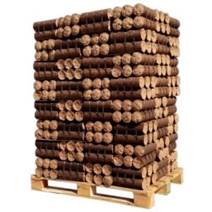 Madeira Densificada – Sem Embalagem Plástica Individual – Palete de 960 kg