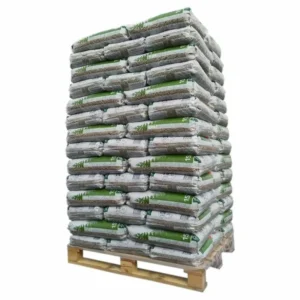 Pyrenees – Pellets de Madeira 100% Resinosa – 65 Sacos de 15 kg